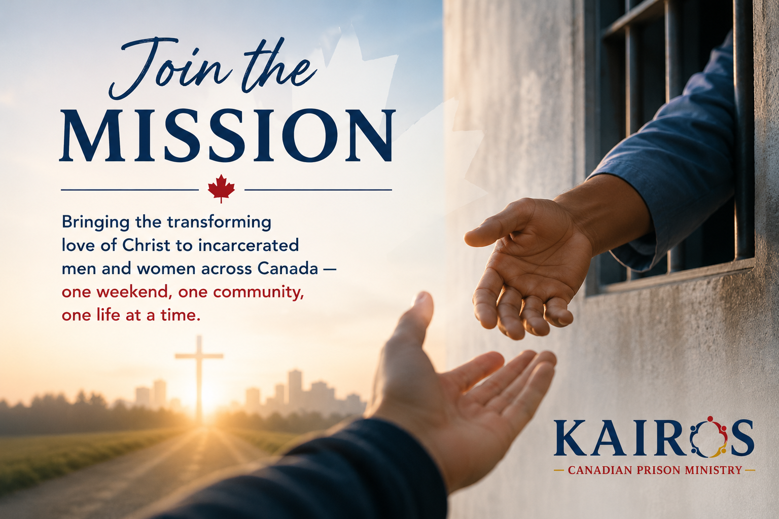 Join the Mission — Bringing the transforming love of Christ to incarcerated men and women across Canada